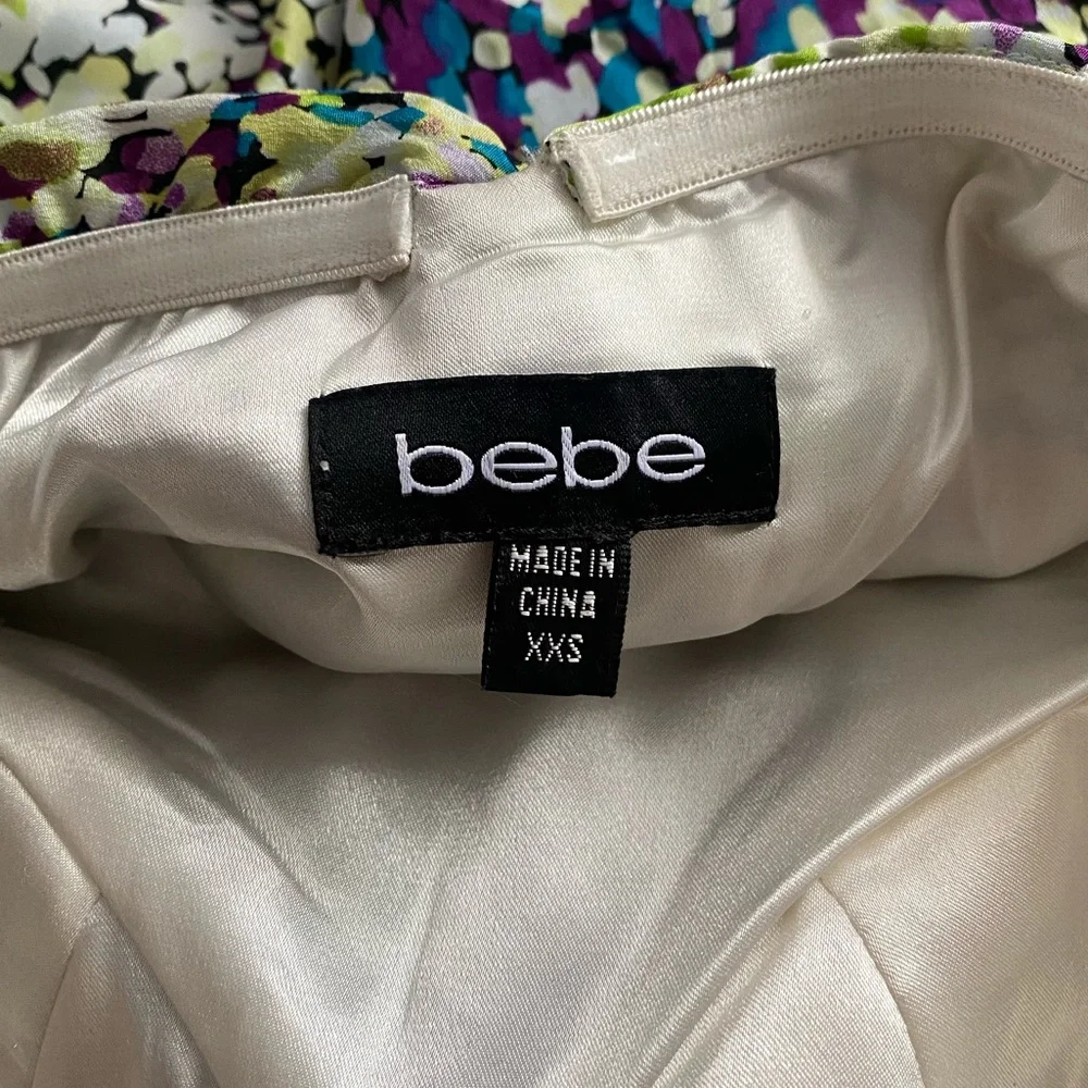 BEBE Silk Halter Top - Picture 3 of 3